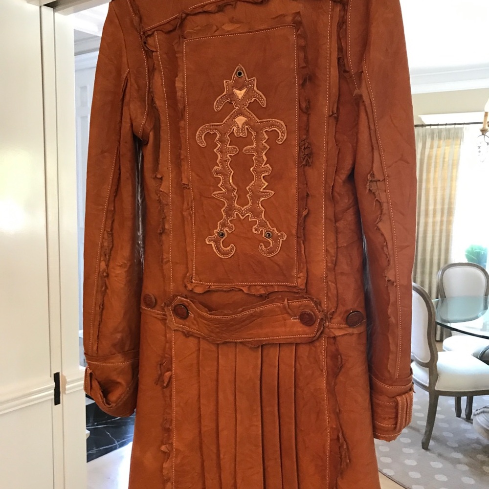 Designer leather jacket and coat